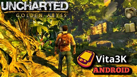 Vita K Android Emulator Gameplay Uncharted Golden Abyss Gameplay