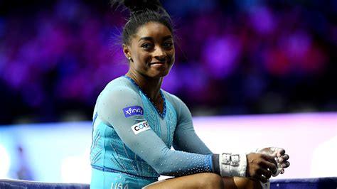 World Artistic Gymnastics Championships 2023: Simone Biles lands vault ...