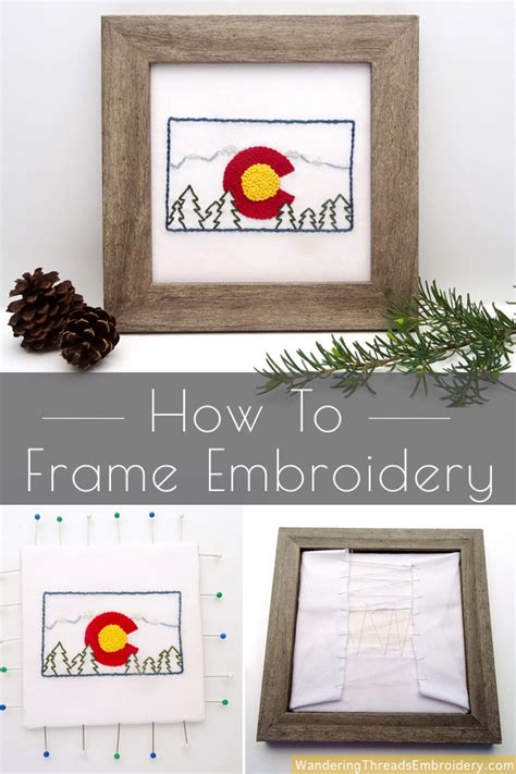 How To Frame Embroidery The Easy Method Artofit