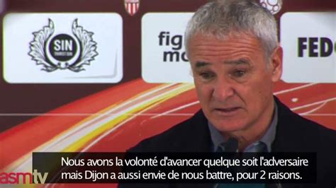 J Dfco Asm Fc Le Point Presse Youtube