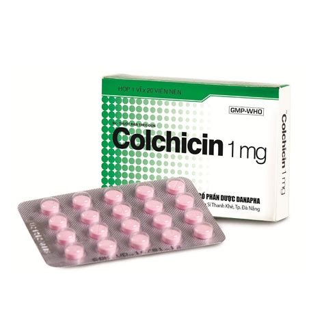 Colchicine And Notes When Used In The Treatment Of Gout Vinmec