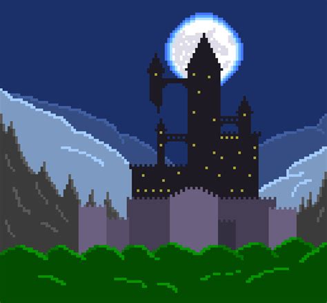 Castle Pixel Art Tileset Pixel Art Cool Pixel Art Pixel Images