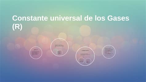 Constante Universal De Los Gases R By Liliana Gil On Prezi