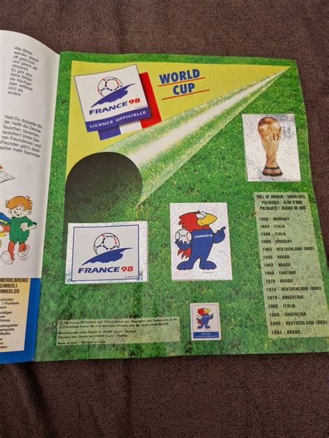 Panini Wc France Incomplete Album Catawiki