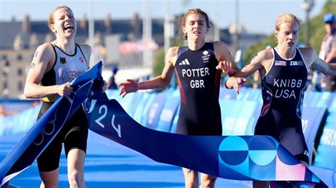 Olympic Games Triathlon Results Mixed Relay Glory For Germany Silver