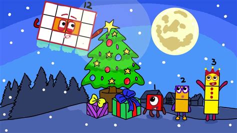 Numberblocks 12 Make Happy Christmas Numberblocks Fanmade Coloring