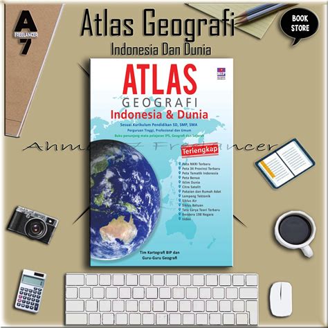 Jual Buku Atlas Geografi Indonesia Dan Dunia Shopee Indonesia