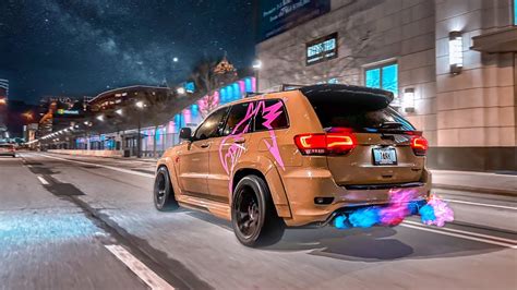 Flame Spitting Widebody Trackhawk Youtube