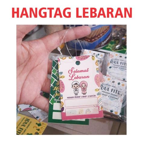 Jual Hangtag Lebaran Hangtag Idul Fitri Shopee Indonesia