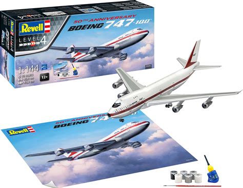 Revell Gift Set Boeing Th Anniversary Pienoismalli