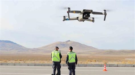 Jandarma dron destekli trafik denetimi gerçekleştirdi