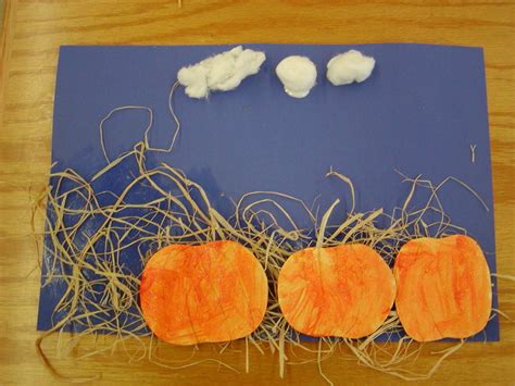 Pumpkin Patch Crafts For Preschoolers