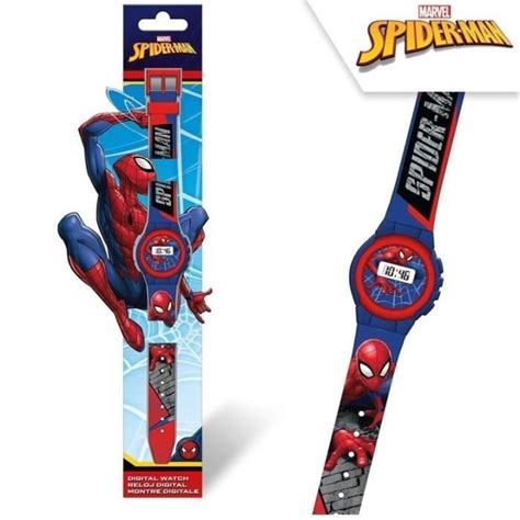 Montre Enfant Quartz Spiderman Marvel Achat Vente Montre Mixte