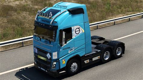 Skin Maersk Volvo Fh By Rodonitcho Mods Ets Mods