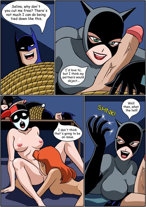 Rule 34 1boy 3girls Batman Batman The Animated Series Batman Series Big Breasts Breasts