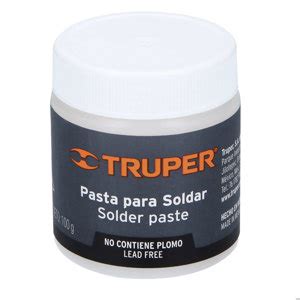 Paso Truper Pasta Para Soldar G Truper