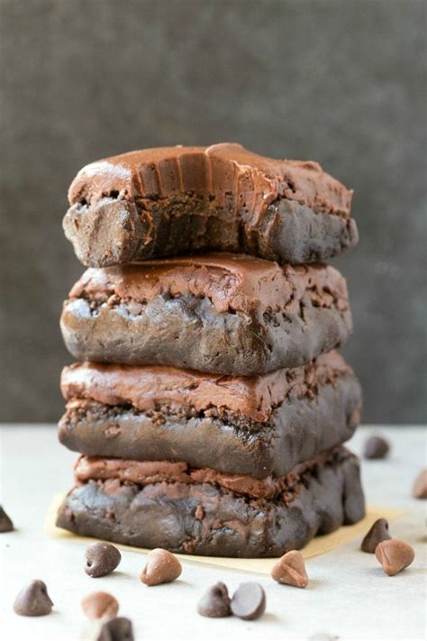 Healthy Paleo Vegan No Bake Brownies Keto Low Carb