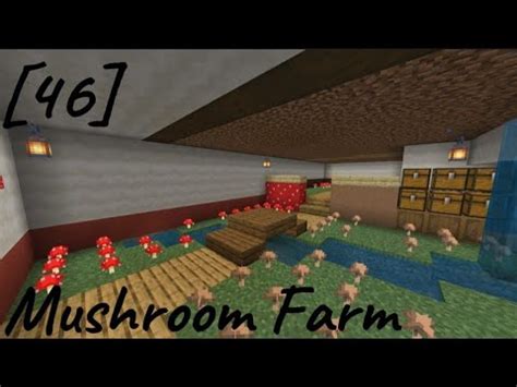 How To Build Stampy S Lovelier World Mushroom Farm Youtube