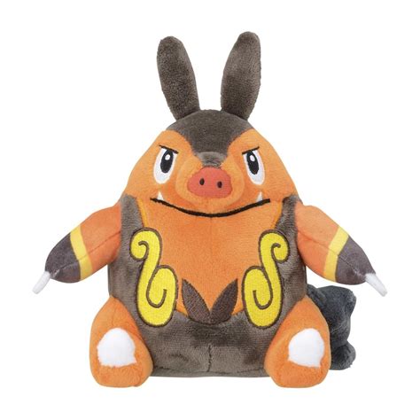 Pignite Sitting Cuties Plush In Pok Mon Center Uk Official Site