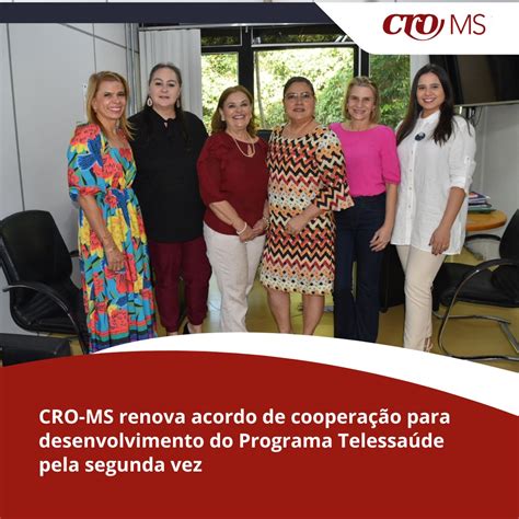 Cro Ms Renova Coopera O T Cnica O Governo Do Estado De Ms Croms