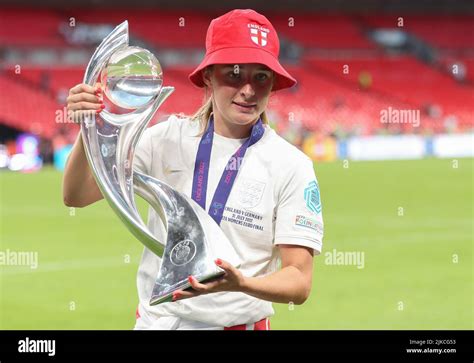 London England 31st July 2022 Ella Toone Of England Celebrates After