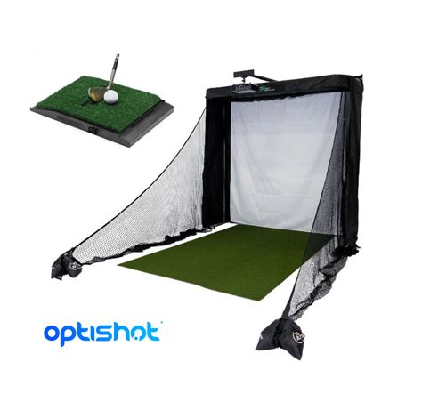 Simulador De Golf Optimishot2 Y Red Net Return Golf Desde Casa