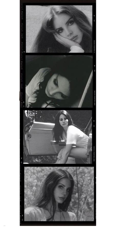 Four Different Pictures Of Women In Black And White With The Same