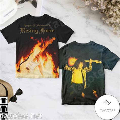 Yngwie Malmsteen Rising Force Album Cover Shirt Tagotee