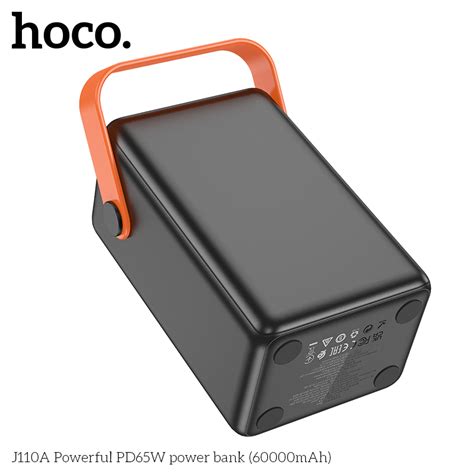 Sạc dự phòng mạnh mẽ PD65W J110A 60000mAh