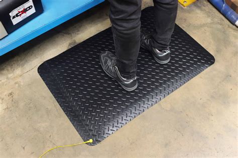 Deckplate Anti Static Esd Anti Fatigue Mat Floor Safety