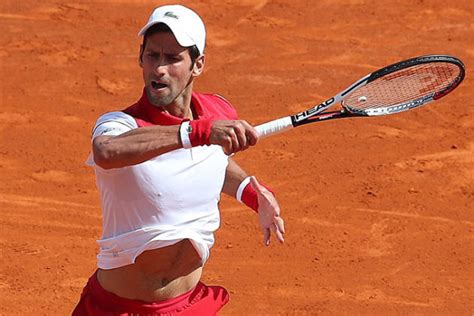 Novak Djokovic Avanzó A La Segunda Ronda Del Masters De Roma