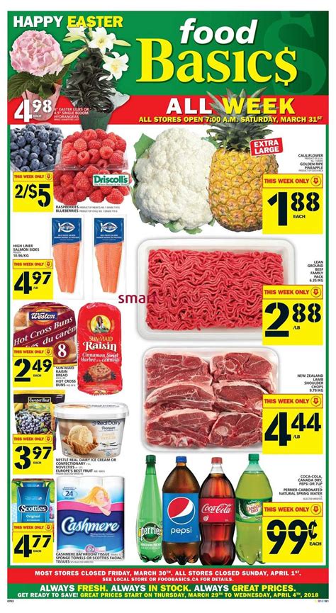 Food Basics Flyer Food Basics Grocery Flyers Coupons And Deals