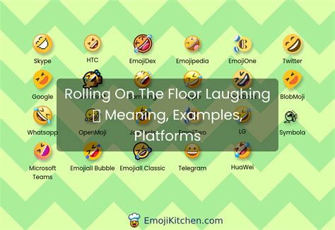 🤣 Rolling On The Floor Laughing Emoji Meaning Info Stats Emojikitchen