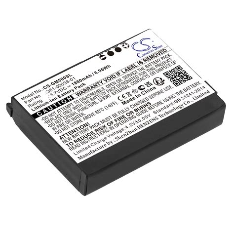 CS 361 00038 01 1880mAh Battery For Garmin Nuvi 500 Zumo 600 Zumo 650