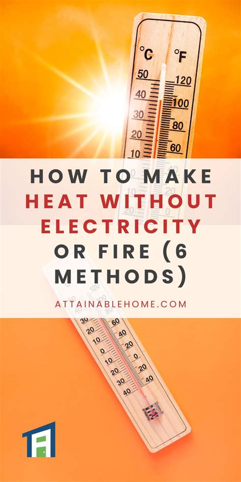 Heat Without Electricity Or Fire How To Make Methods House