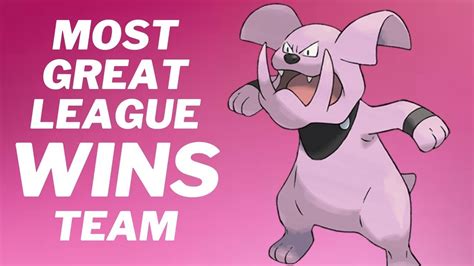 Team Building Top Shadow Granbull Great League Teams Pokemon Go