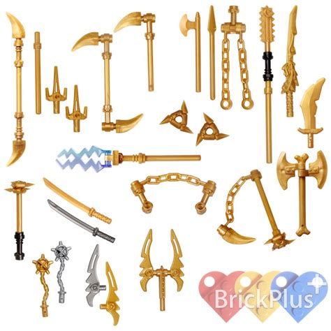 Lego Ninjago All Golden Weapons