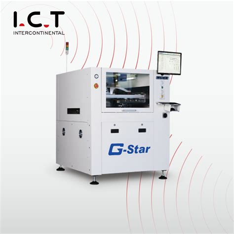 I C T Gkg Full Auto Smt Stencil Printer G Titan For Pcb Solder Paste