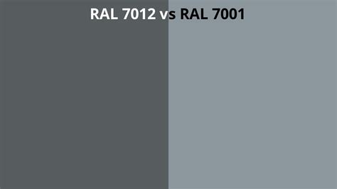 Ral 7012 Vs 7001 Ral Colour Chart Uk