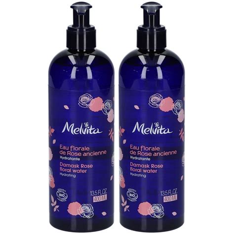 Melvita Eau Florale De Rose Bio 2x400 Ml Redcare Pharmacie