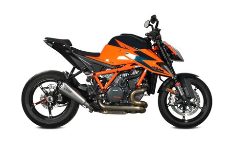 Chappement Homologu Mivv Delta Race En Acier Inox Pour Ktm