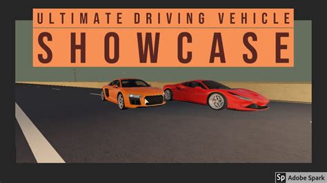 Roblox Ultimate Driving Car Showcase Youtube