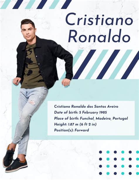 Cristiano Ronaldo Biography | Biography Template