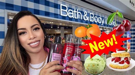 Bath And Bodyworks Haul New Sweet Fragrances Youtube