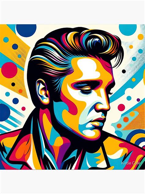 Elvis Presley Pop Art Canvas Print For Sale By Katie Cole Redbubble