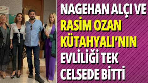 Nagehan Al Ve Rasim Ozan K Tahyal N N Evlili I Tek Celsede Bitti