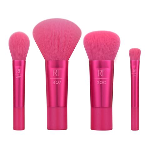 Real Techniques High Shine Mini Brush Set Limited Edition Beauty Goddess