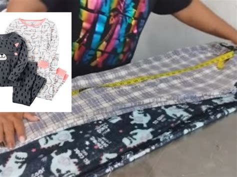 Sencillo tutorial para hacer tu propio molde de pijama navideña en casa