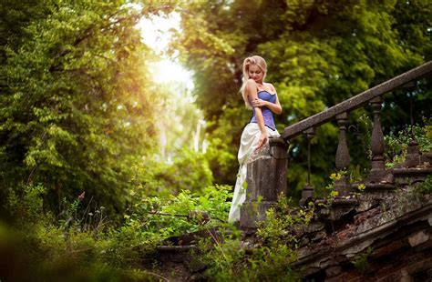 Wallpaper Sunlight Trees Forest Women Outdoors Model Nature