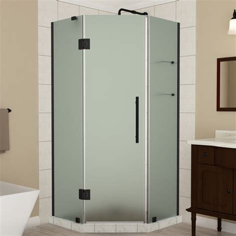 Aston Merrick Gs 36 X 72 Neo Angle Hinged Shower Enclosure Wayfair